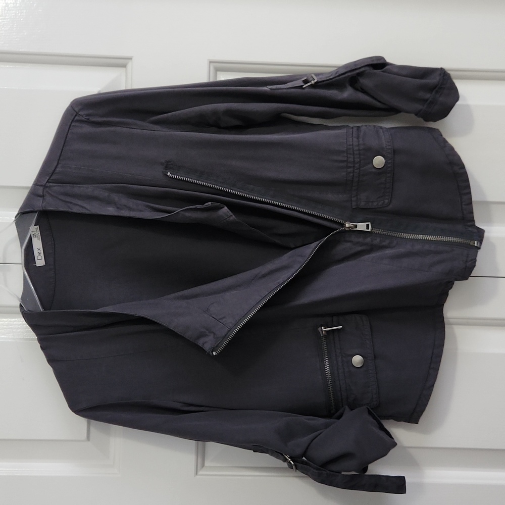 Like New Womens Dex Utility Crop Zipper Jacket